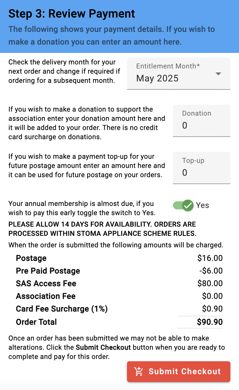 Subscription renewal toggle